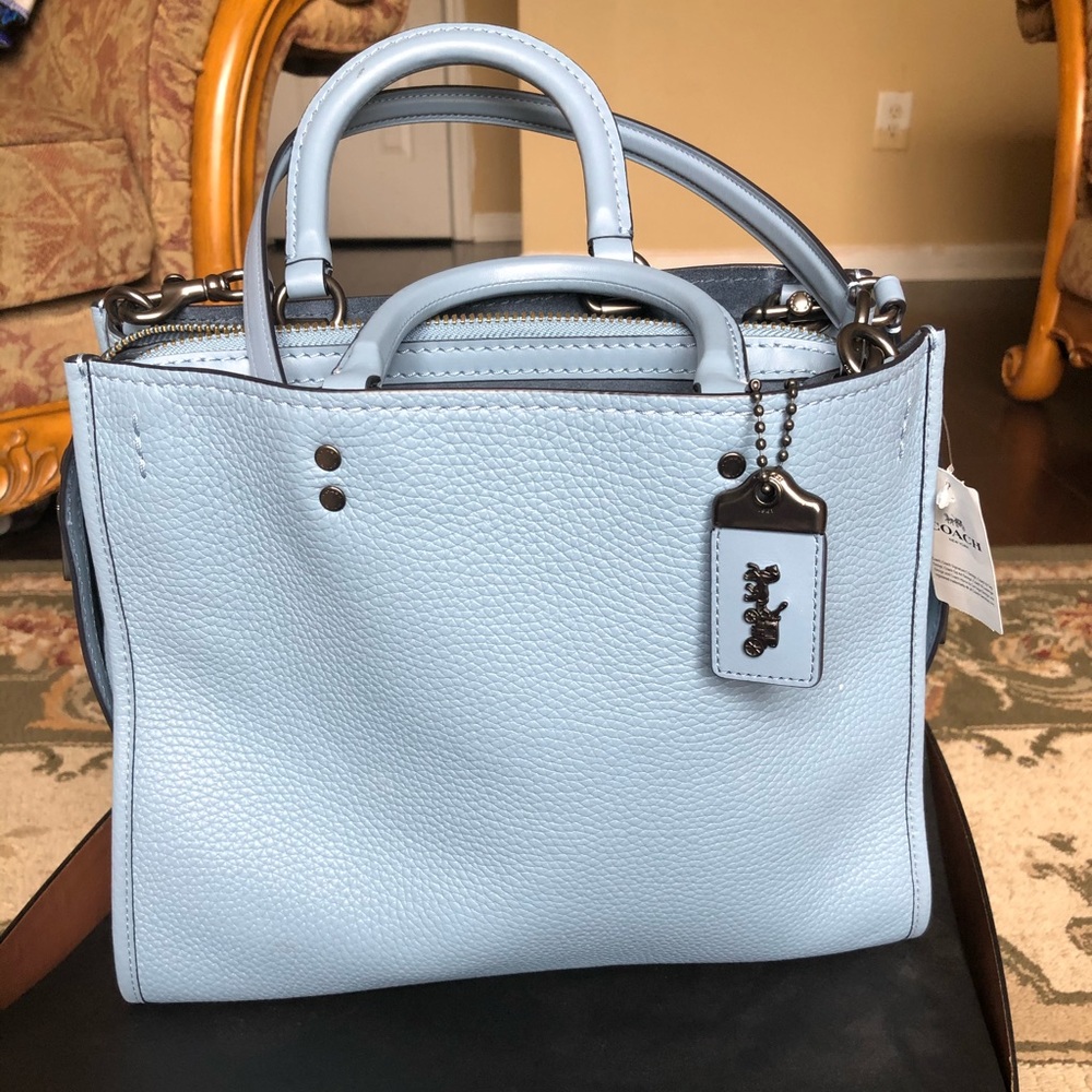 COACH GVN Pebbled Rogue Bag